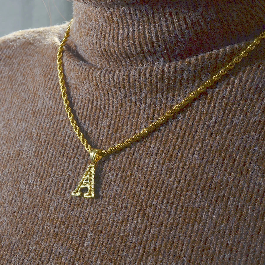 Custom Letter Rope Chain